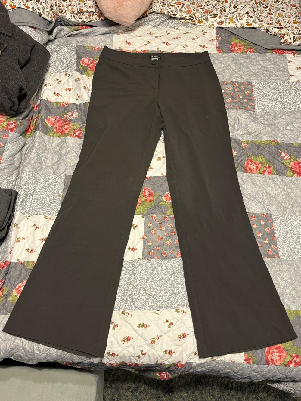 VENUS Women’s Dark Brown Dress Pants